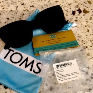 Toms Black Sunglasses  never worn
